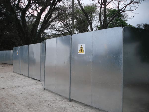 Placas de fechamento